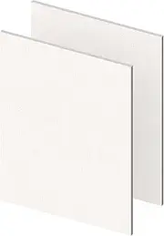 [Lynn Manufacturing] 1/2” Thick 18" x 24" (2-Pack) 2300F Ceramic Fiber Board Fireproof Insulation