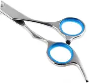 DECORNIJIA 1Pair Professional Barber Shears Set Blue Haircut Scissors Thinning Scissors Durable Hairdressing Tools for Home Salon Use Random Color Screw