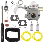 Carburetor for Homelite 26B Leaf Blower with Tool Filter and Bulb