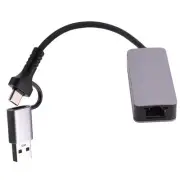 2.5 Gigabit Ethernet Adapter Type-C USB 3.0 to RJ45 LAN 2500Mbps High Speed4781