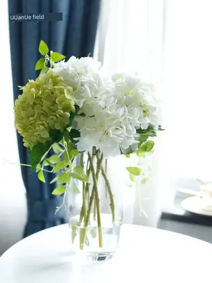 仿真繡球花束家居裝飾擺件客廳餐桌電視櫃花藝裝飾 (6.7折)