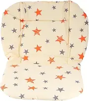Justivana Baby Stroller Seat Pad Universal Baby Stroller High Chair Seat Cushion Liner Mat Cotton Soft Feeding Chair Pad Cover