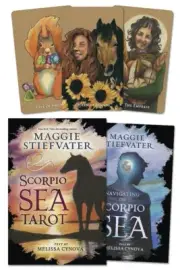 SCORPIO SEA TAROT KIT Box Deck Card & Book Set oracle cards witch craft pagan