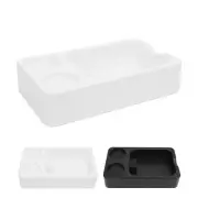 Coffee Knock Box Organizer ABS Multifunctional Coffee Knock Box Station US