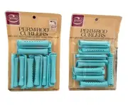 Lot 70’s Vintage Goody Perm Rod Curler Rollers 430/4 Kmart Large Curlers USA