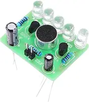 jojofuny Pcs Led Flashing Module Lamp Part V-v Operating Acoustic Activated PCB Fr