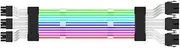 Roarrter ARGB Power Supply Extension Cable 3X8Pin Cord Motherboard RGB Extension Cable for Computer