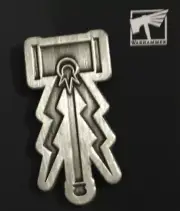 Stormcast Eternals Pin-Koyo Badge-NIB-OOP-Grand Alliance Order-Warhammer-Sigmar