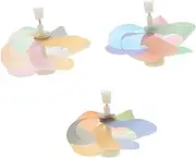 ADOCARN 3pcs Bicycle Windmill Decoration Scooter Accessories for Bike Accessories for Riding Bike Windmill Bike Accessories Yard Spinners Outdoor Christmas Wind Spinners