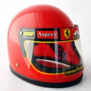VERY RARE VINTAGE 80'S F1 PLASTIC HELMET SHELL FERRARI GOODYEAR GREEK NEW !