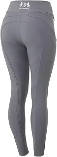 [HORZE] B Vertigo Justine Womens Thermo Silicone Full Seat Breeches - Orion Blue - 24