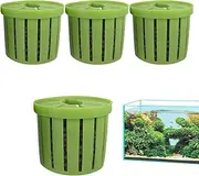 Aquarium Plant Port - Fish Tank Planter | Fish Tank Plant Port | Aquarium Planter | Stable Planting Basket for Decorations