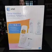 AT&T 3 Handset DECT 6.0 Cordless Answering System with Caller ID/Call Waiting