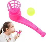 Blow Balls Toys Game - Floating Pipe Ball Balance Training | Pipe Stress Reliever Ball, Educational Toys, Preschool Learning Funny Party Supplies, Birthday