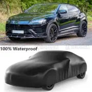 Black Waterproof Satin Stretch Indoor Outdoor Car Cover For Lamborghini Urus (for: Honda)