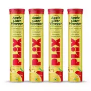 Plix Apple Cider Vinegar Effervescent For Weight Loss Lemon Masala,,
