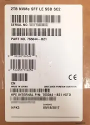 NEW HP 2TB NVMe PCIe Light Endurance 2.5" SFF SC2 SSD 765044-B21 765066-001