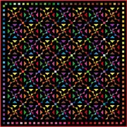 WHIMSY - 117" x 117" - Pre-cut Quilt Kit by Quilt-Addicts Large King