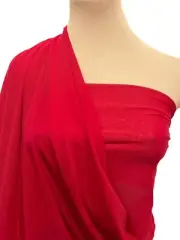 POWER MESH STRETCH FABRIC RED DANCE COSTUME HOME DECOR 1 YD CHOICE