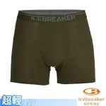 【ICEBREAKER】二件合購75折_送》男 款涼爽透氣美麗諾羊毛內褲 排汗內褲 運動平口內褲 四角內褲_103029