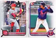 2022 Bowman Baseball Complete Set - Base #1-100 & Prospects #BP1-BP150