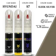 For HYUNDAI S7 SLEEK SILVER Touch Up Paint Scratch Remove Repair Kit Pen Correct