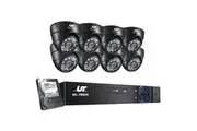 CCTV | 8 Dome Cameras Home Security System 8CH DVR 1080P 1TB IP Day Night