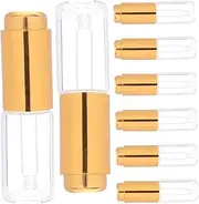 CRILSTYLEO 8pcs Essential Oil Dropper Bottles Clear Perfume Containers with Leak Design for Travel and Aromatherapy Blends