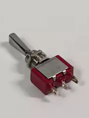 MINIATURE SPDT TOGGLE SWITCH (On-Center Off-Momentary-On)
