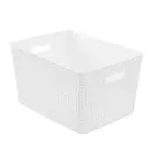 Boxsweden Woven Storage/Container Basket Organiser 44.5x34x25cm BPA Free Asst