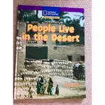 國家地理 中英雙語童書「生活在沙漠裡的人 PEOPLE LIVE IN THE DESERT」NATIONAL GEO