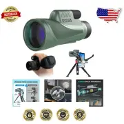 Shockproof Monocular Telescope with Smartphone Compatibility - Travel Ready Gear