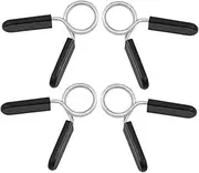 WESIEVYA Bar Spring Collars Dumbbell Bar Buckle Exercise Dumbbell Clamps for Fitness