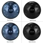 432Hz D Minor 9/10 Notes Handpan Steel Tongue Drum Massive Percussion Hand Drum