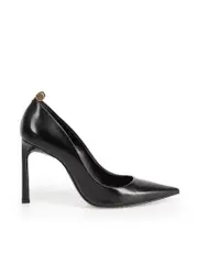 Black Pointed Toe Stiletto Heels