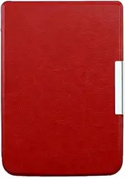 [Jarttarn] Compatible with Pocketbook Basic Lux 4 (Model:PB618) eReader Tablet Case, Full Coverage Ultra Slim Leather Cover with Folding Cover Rugged with Auto Sleep/Wake (Red)