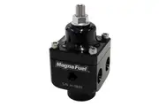 MagnaFuel 4 Port Fuel Regulator Black x1 -10AN In x4 -6AN Out 1600+ HP 4-12 Psi