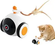 Electric Cat Ball,Cat Enrichment Toys Rolling Smart Ball | Automatic Smart Sensing Kitten Accessories with Tail, Pet Supplies for Small Medium Large Breeds Exercise Boredom