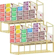 Hair Color Organizer for Salon - 2 PCS Metal Hair dye Tube Racks Storage Wall Mounted Cabinet Available