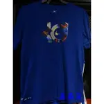 2019 四月 NIKE M KD LOGO DRI-FIT TEE 短袖T恤 藍 白 BQ3606-495 101