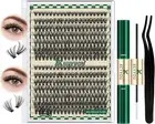 DIY Lash Extension Kit 280Pcs Individual Lashes D Curl Eyelash Extension Kit 40D