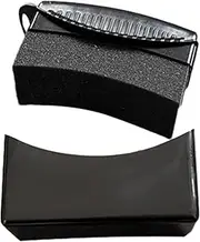 Tire Shine Applicator Brush, High Density Shine Brush Bristles Tire Applicator, Polishing Sponge Wax Buffing Pads, Portable Car Wash for Enhanced & Protection