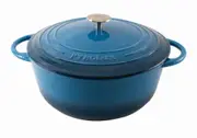 Pyrolux PyroChef Round French Oven 20cm/2 Litre - Ocean Blue