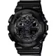 CASIO 卡西歐 G-SHOCK 迷彩叢林雙顯錶 送禮首選-灰/55mm GA-100CF-1ADR