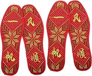 [Healvian] 2 Pairs Insole Shoe Soles Shoe Pads Embroidered Shoe Insert Women Shoe Inserts Shoe Inserts for Women Embroidered Shoes Inserts Shoe Inserts Men Shoe Liners for Women Cloth