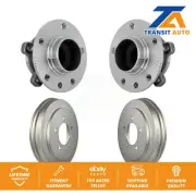 Rear Coated Brakes Drum & Hub Bearing Kit For Jeep Compass MP body code with FWD (for: Jeep)