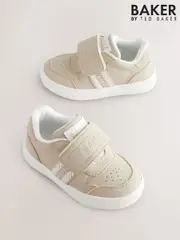 Baker by Ted Baker Boys Branded Tape Trainers (E46128) | $83