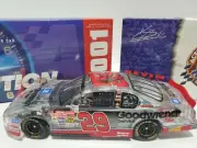 2001 Kevin Harvick #29 Goodwrench Service Plus Monte Carlo Clear 1/24 autograph