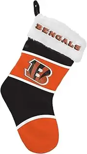FOCO NFL Cincinnati Bengals 2024 Colorblock Holiday Stocking