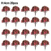 Perfect Props for Building Models and Train Layouts 20pcs Model Trees 4cm